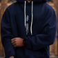 Cozy Oversized Men’s Hoodie - Relaxed Cut, Cotton Blend