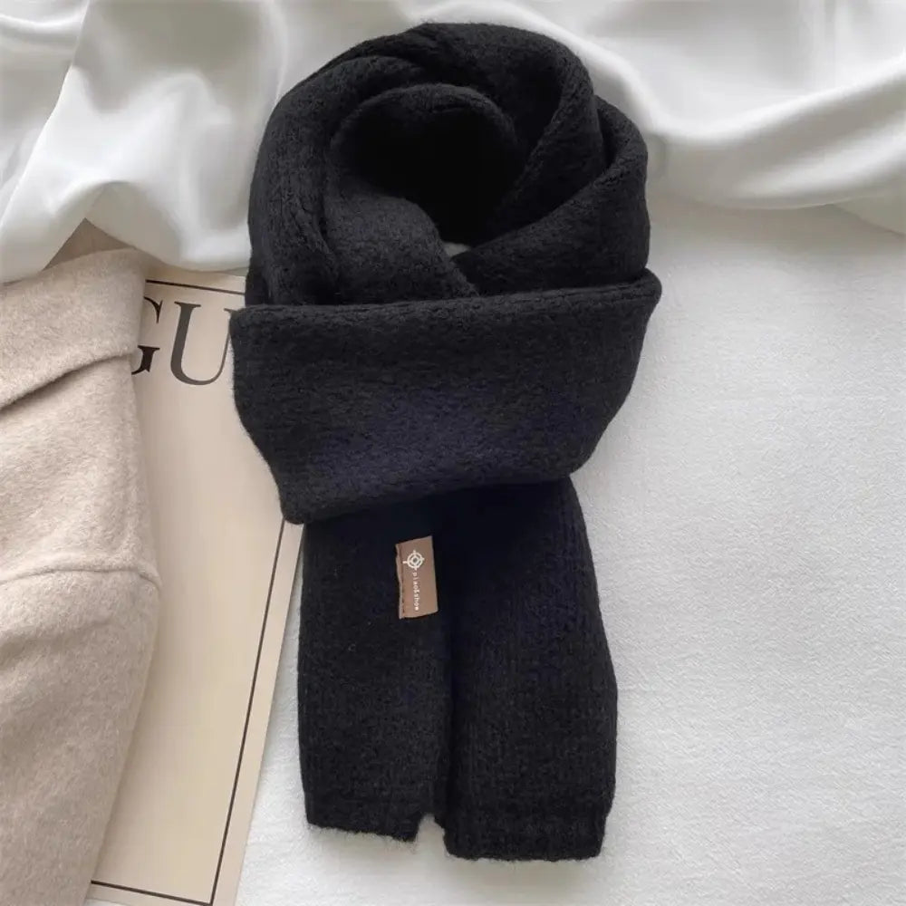 Cozy Warm Women's Scarf - Long Brushed Wool For Winter