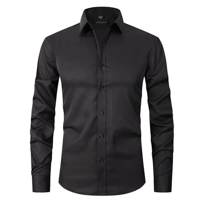 Variant image for Men's Dress Shirt with Anti-Floor Technology, Breathable Fabric, Lightweight, Classic Fit for All-Day Style-1