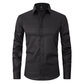 Men's Dress Shirt with Anti-Floor Technology, Breathable Fabric, Lightweight, Classic Fit for All-Day Style-1