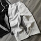 Breathable men's joggers – retro stripe design, loose fit, for sports and leisure 2