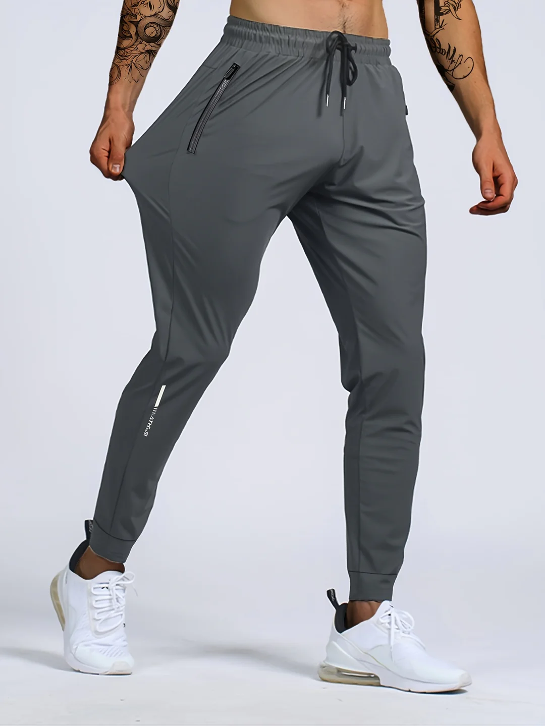 Breathable men's joggers – stretchy, moisture-wicking fabric, perfect for workouts and casual wear 2