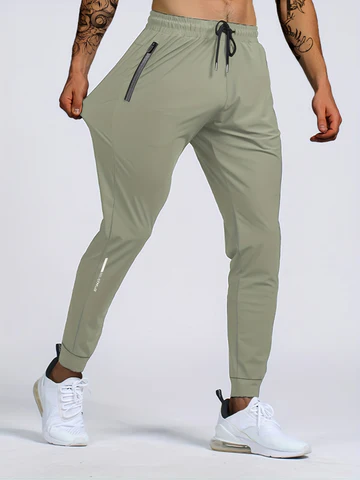 Breathable men's joggers – stretchy, moisture-wicking fabric, perfect for workouts and casual wear 4