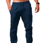 Breathable men's linen pants – casual fit, cotton-linen blend, for everyday wear 6
