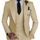 Breathable men's suit – fitted three-piece design, high-quality fabric, for formal occasions 10