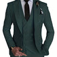 Breathable men's suit – fitted three-piece design, high-quality fabric, for formal occasions 14