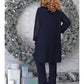 Breathable plus size suit for women – short sleeve blouse, lace jacket, versatile for special occasions 4
