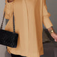 Breathable women's blouse – classic white cotton, for work or casual outings 2
