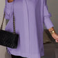 Breathable women's blouse – classic white cotton, for work or casual outings 3