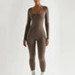 Breathable women's jumpsuit – fitted design, soft fabric, for versatile occasions 4