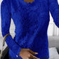 Breathable women's long-sleeve top – floral print, soft fabric, for year-round wear 3