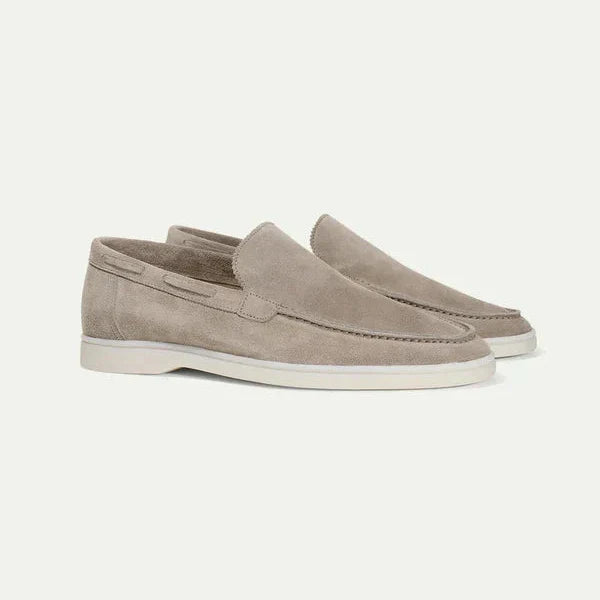 Classic Suede Moccasins for Men and Women, Comfortable Slip-On Moccasin Shoes in Standard Sizes-1