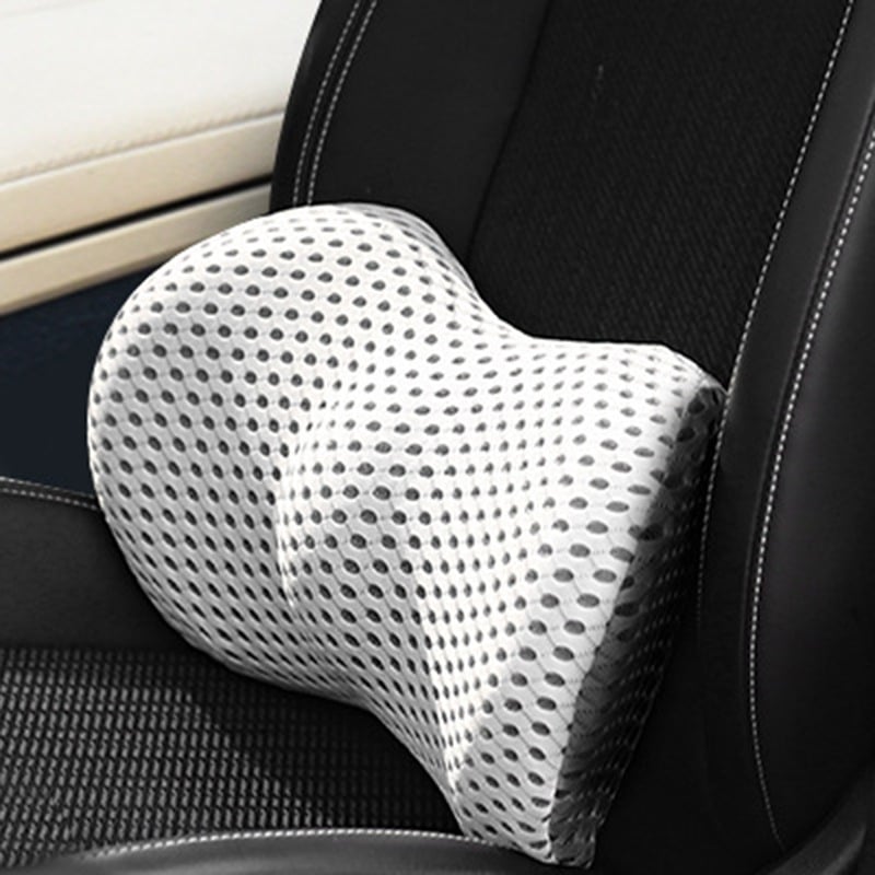 Comfort-Grip Back Pain Relief For Desk And Car, Breathable Mesh Cover, Fall 2025 Comfort – Lumbar Support Cushion