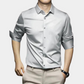 Variant image for Classic Men's Dress Shirt in Polyester and Elastane, Thermo-Isolating, Comfortable Fit for Fall and Winter, Available in Multiple Colors-19