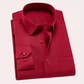 Variant image for Classic Men's Dress Shirt, Tailored Fit Stretch Fabric, Non-Iron, Breathable, Elegant Design, Narrow Sleeves, Various Colors-13