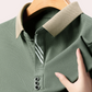 Variant image for Men's Long Sleeve Polo Shirt, Comfortable Polyester Fabric, Classic Collar, Versatile Colors, Regular Fit-9