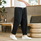Variant image for Breathable Loose Fit Men's Joggers, Stylish Cotton Athletic Pants for Sports and Casual Wear-11