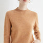 Plush Timeless Women’s Pullover - Mock Neck, Wool, Work