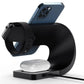 Cordless Charging Station 4 In 1 MagSafe Black Minimalist