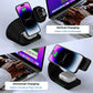 Cordless Charging Station 4 In 1 MagSafe Black Minimalist