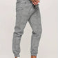 Comfortable men's jogger pants – classic check pattern, breathable cotton, for everyday wear 1