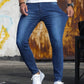 Comfortable men's skinny jeans – mid-weight stretch denim, for everyday wear 10