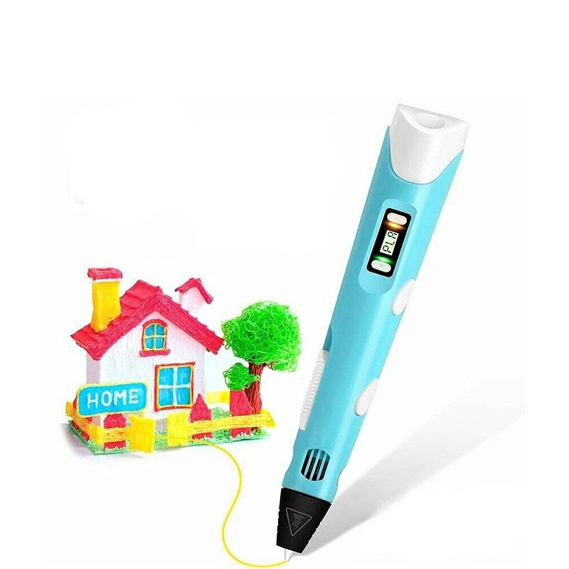 3D Printing Pen For Kids Creative Art Device Safe No Heat Design Non Toxic Filament Back To School 2025 Gift
