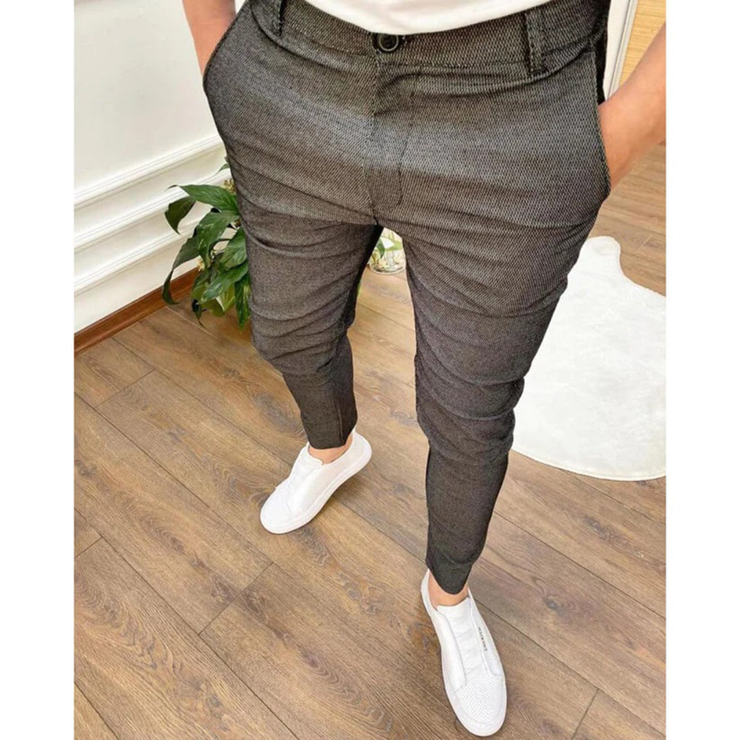 Variant image for Stylish Men's Summer Pants in Comfortable Polyester, Relaxed Fit, Multiple Colors, Perfect for Casual Wear-6
