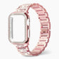Watch Apple Band Rose Gold Crystal Bracelet Strap Gift