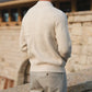 Refined Warm Men's Polo Sweater - Relaxed Cut, Knit, Winter