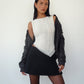 Elegant Women's Sleeveless Lace Blouse with Asymmetrical Hem and Layered Design for Casual and Formal Wear-4