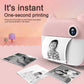 Kid Instant Print Camera - Fun Photography for Kids, Light, Simple to Use, Black & White Prints