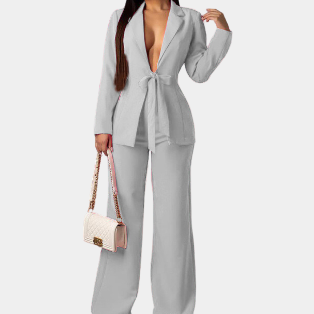 Elegante Damen Blazerset – sommerliche Edition, gemischte Chemiefasern, für besondere Anlässe 0