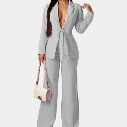 Elegante Damen Blazerset – sommerliche Edition, gemischte Chemiefasern, für besondere Anlässe 0
