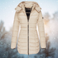 Water-Resistant Women’s Winter Jacket - Mid-Thigh Insulated
