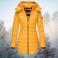 Water-Resistant Women’s Winter Jacket - Mid-Thigh Insulated