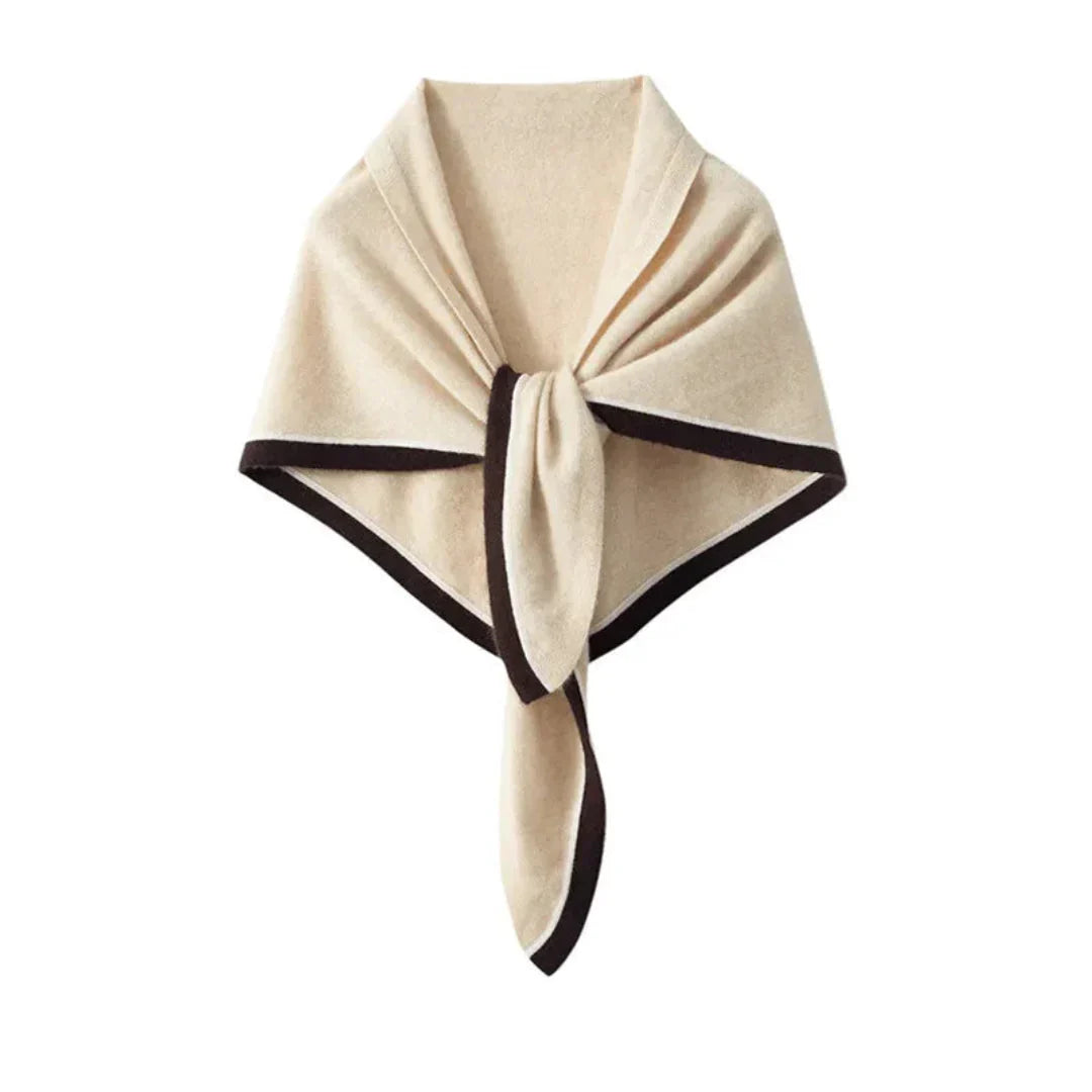 Plush Women’s Triangular Scarf - Cashmere For Layering