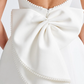 Elegant Pearl Mini Cocktail Dress with Flattering Fit for Formal Occasions and Special Events-4