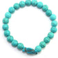 Empowering unisex gemstone bracelet – elastic design, zinc alloy, for beach outings 6