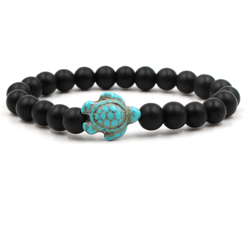 Empowering unisex gemstone bracelet – elastic design, zinc alloy, for beach outings 8