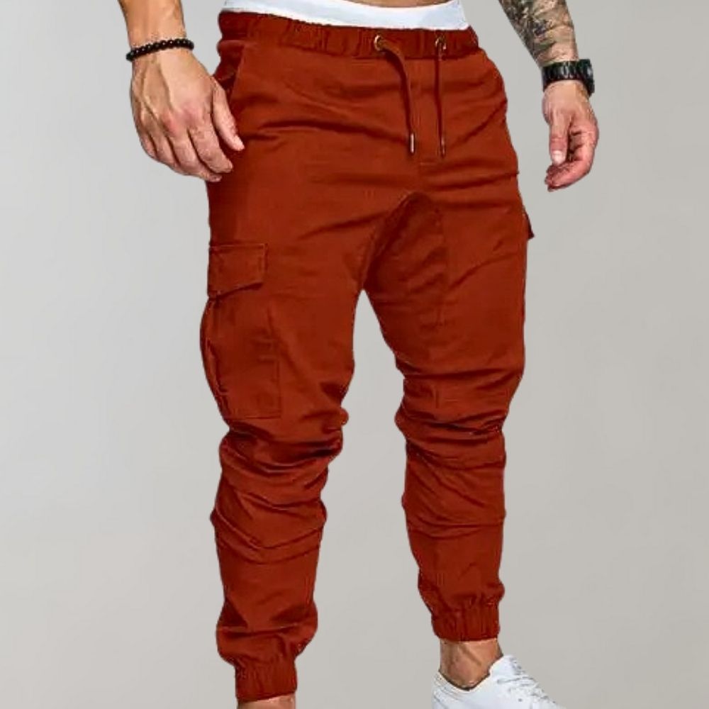 Flexible men's cargo shorts – breathable stretch fabric, perfect for casual outings 4