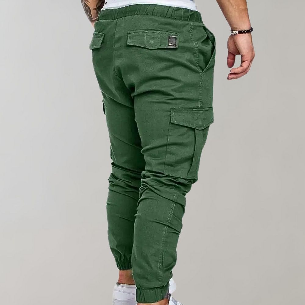 Flexible men's cargo shorts – breathable stretch fabric, perfect for casual outings 5