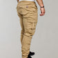 Flexible men's cargo shorts – breathable stretch fabric, perfect for casual outings 8