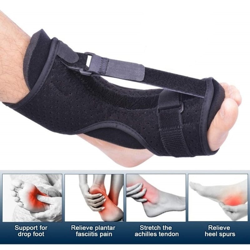 Fasciitis Plantar Night Splint Overnight Sleep Support Brace, Breathable Comfort For Morning Pain Fall 2025 Wellness