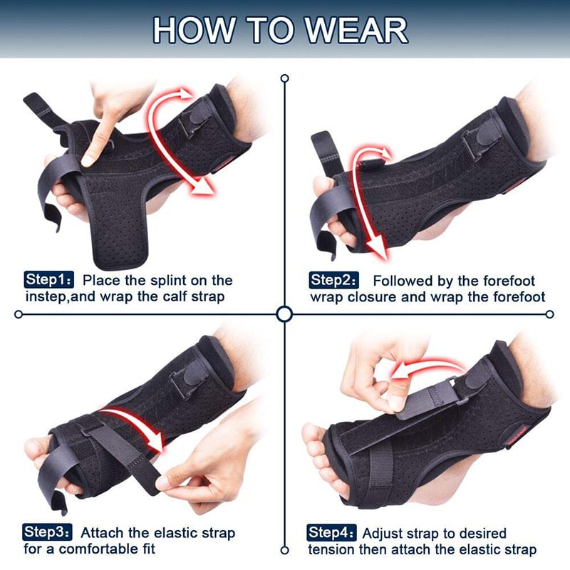Fasciitis Plantar Night Splint Overnight Sleep Support Brace, Breathable Comfort For Morning Pain Fall 2025 Wellness