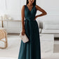 Variant image for Elegant V-Neck Women's Dress, Flattering Knee-Length Cocktail Dress for Formal and Casual Occasions, Breathable Fabric-6