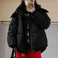 Women's Insulating Parka - Oversized Quilted, Winter