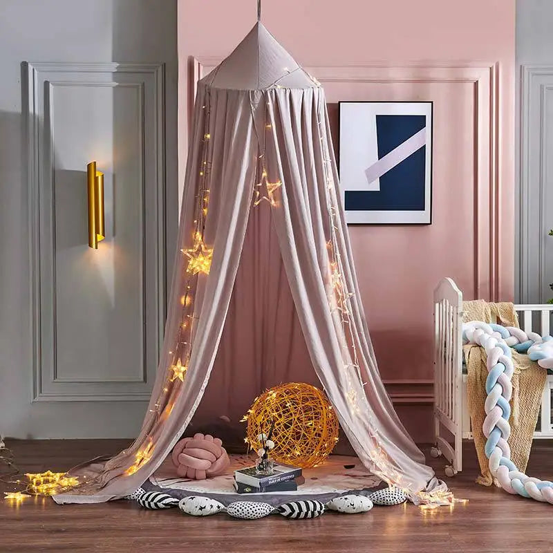 Canopy Bed Hanging Mosquito Net Dome Crib Nursery Decor Fall 2025 Cozy Mosquito Protection