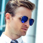 Double 2025 Bridge Aviation Sunglasses for Women - UV400 Alloy Frame Mirror Glasses