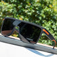 Sunglasses Polarized for Men Square Oversized UV400 Anti-Glare Goggles